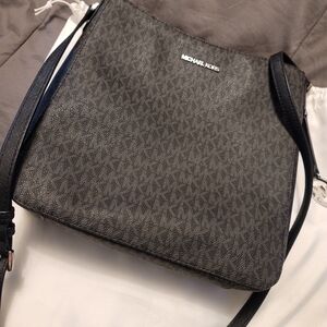 Michael Kors Logo Messenger Bag & Dust Bag